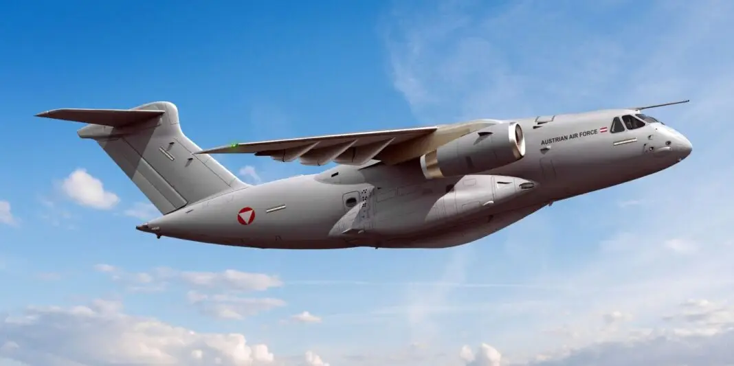 C-390M mit österreichischen Hoheitsabzeichen – ©Embraer