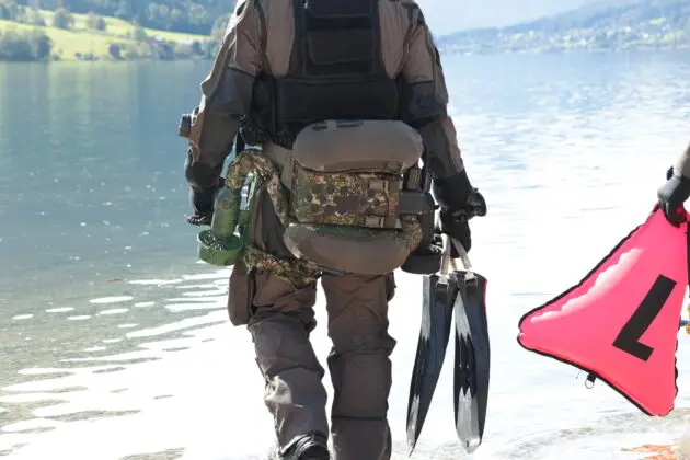 Das Taucher-Antriebssystem von Maraneo bei der Outer-Limits Experience Week 2024. ©Militär Aktuell/Bendl