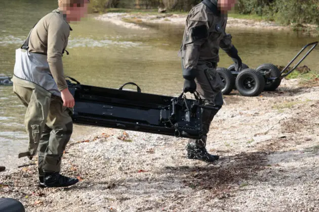 Das Kraka-Jet Board von Soal bei der Outer-Limits Experience Week 2024. ©Militär Aktuell/Bendl