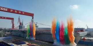 China presents helicopter dock ship “Sichuan” Hubschrauberträger „Sichuan” – ©Archiv