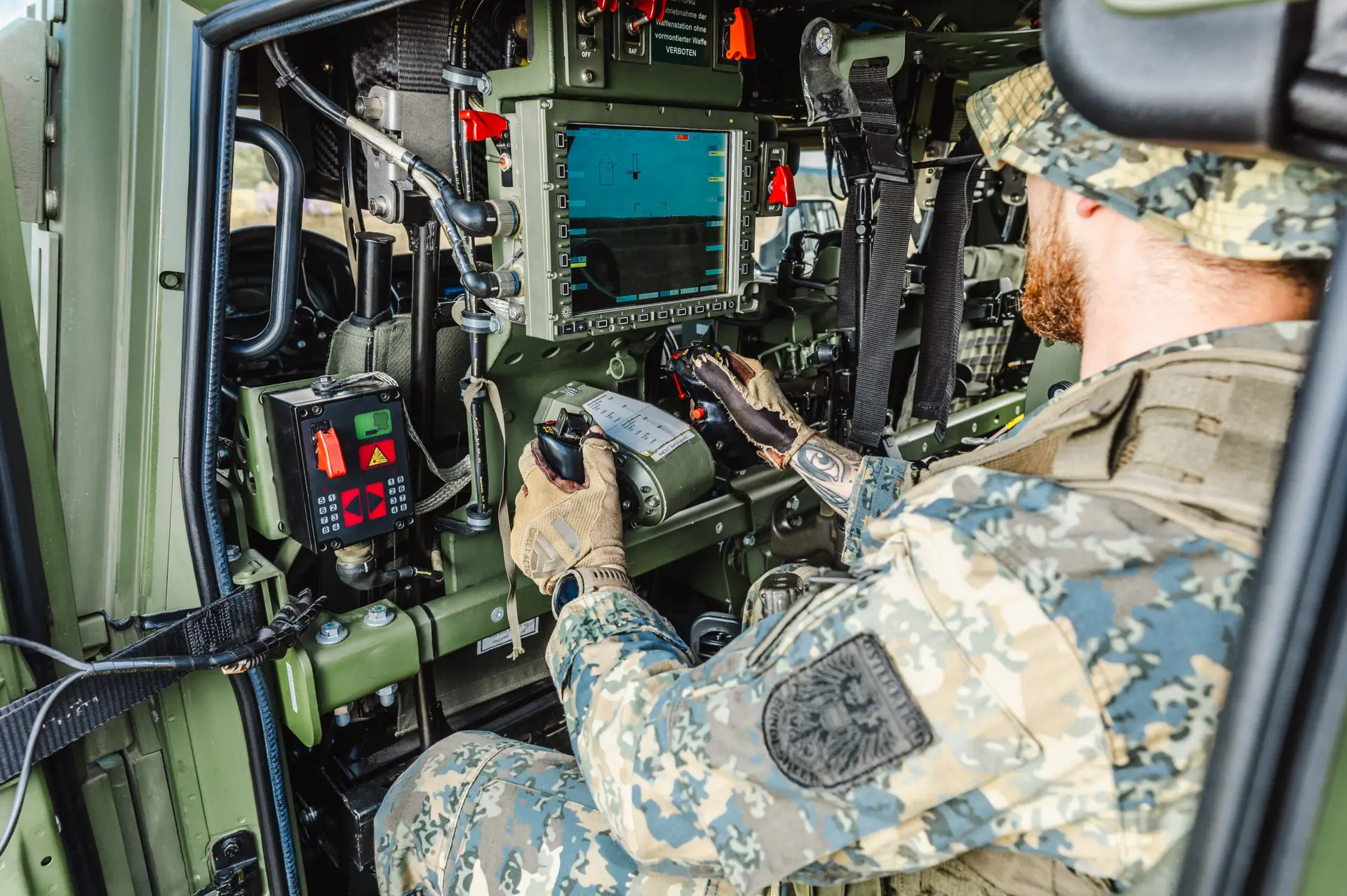 Guest of the reconnaissance and artillery battalion 4 A guest at reconnaissance and artillery battalion 4 -©Lukas Ilgner