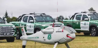 Schiebel verkauft S-100 an die Polizei Chiles S-100 bei den Carabineros de Chile – ©Schiebel