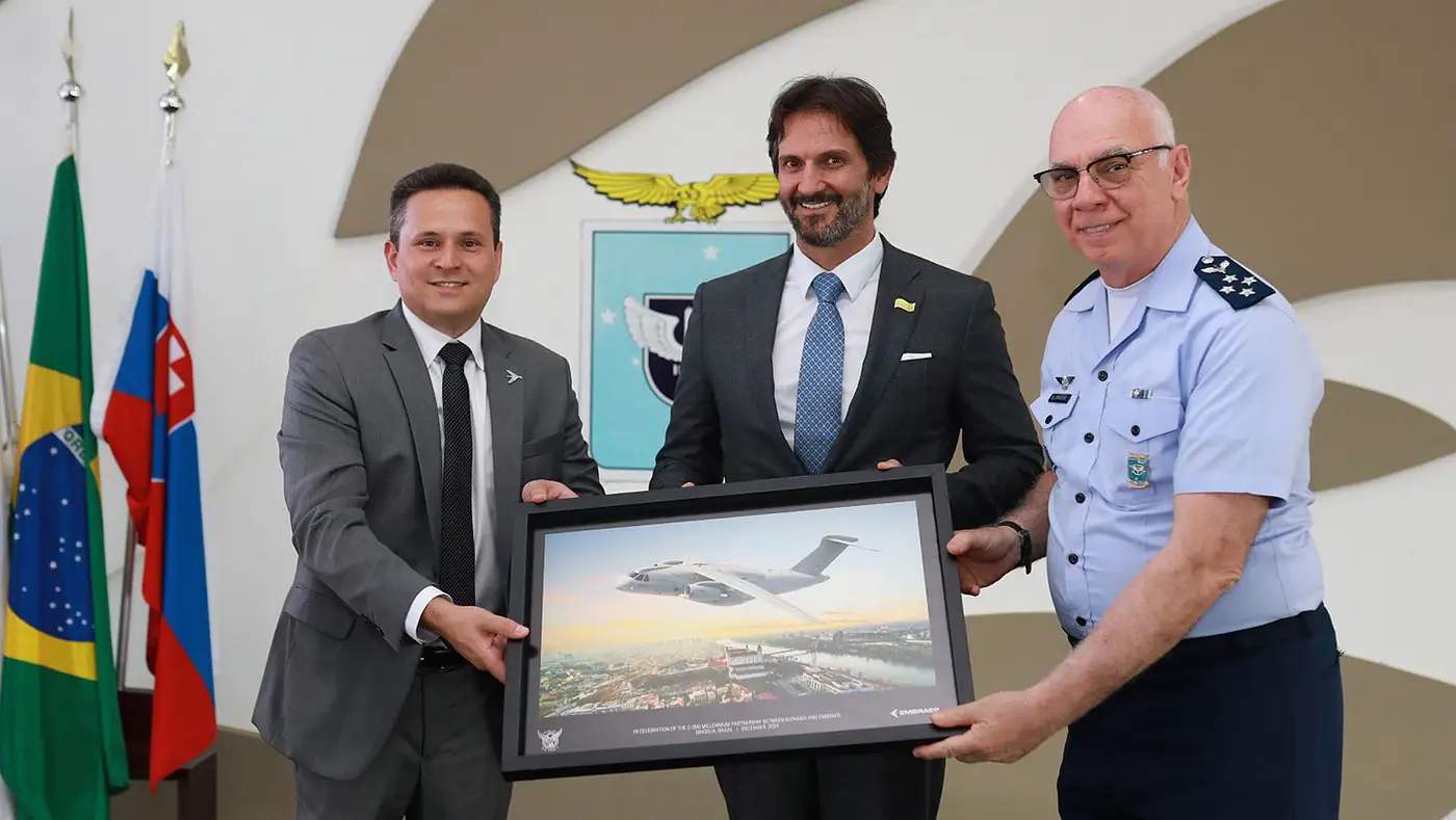 Slowakei entscheidet sich für C-390M-Transportflugzeuge – ©Embraer Slowakei entscheidet sich für C-390M-Transportflugzeuge – ©Embraer