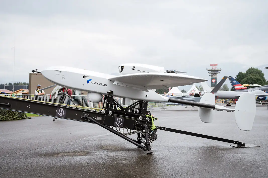 Luna NG Drohne von Rheinmetall auf der AirPower 2024 – ©Sebastian Freiler