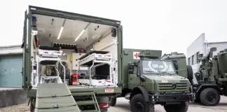 Empl & Daimler Trucks: Unimog U5000 für LItauen Unimog U5000 übergeben – ©MoD Lithuania