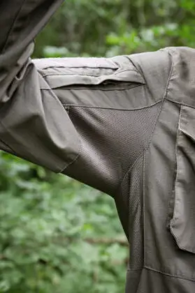 F&uuml;r Bel&uuml;ftung wird in der Long Jacket von A10 Equipment gesorgt. &copy;Sebastian Freiler