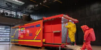 Empl zeigt innovativen AB-Dekon zur Dekontamination AB-Dekon – ©Empl