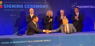 Rheinmetall und Litauen beginnen Munitionsfertigung Rheinmetall und Litauen beginnen Munitionsfertigung – ©Rheinmetall AG