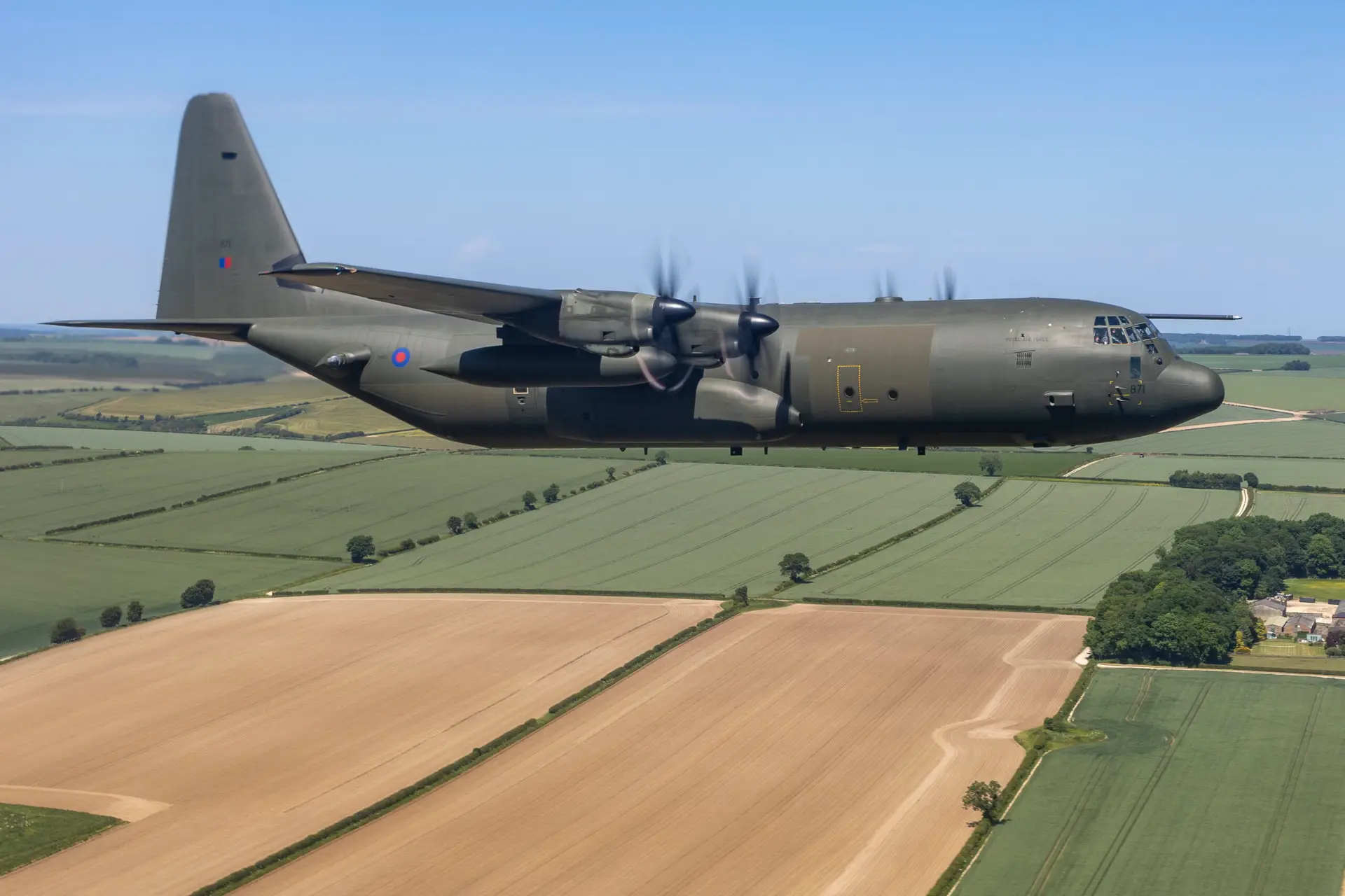 Britische C-130J-30 Super Hercules – ©RAF Britische C-130J-30 Super Hercules – ©RAF