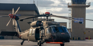 Sikorsky tests new engine in Black Hawk T901-GE-900-Triebwerk auf Black Hawk – ©Sikorsky