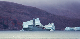 Arctic: Denmark increases its military presence F358 Triton der dänischen Marine – ©By Jerzystrzelecki - Own work, CC BY 3.0