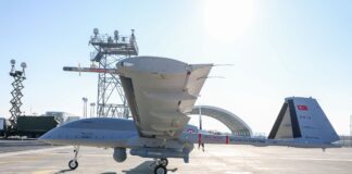 Bayraktar TB3 drops bombs for the first time ©Baykar Technology