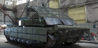 “Armored sheds” and “assault cabs” in the war in Ukraine Reaktivkacheln sind out, Ketten, Gitter und Schürzen aus Metall und Plastik sind in – ©Archiv