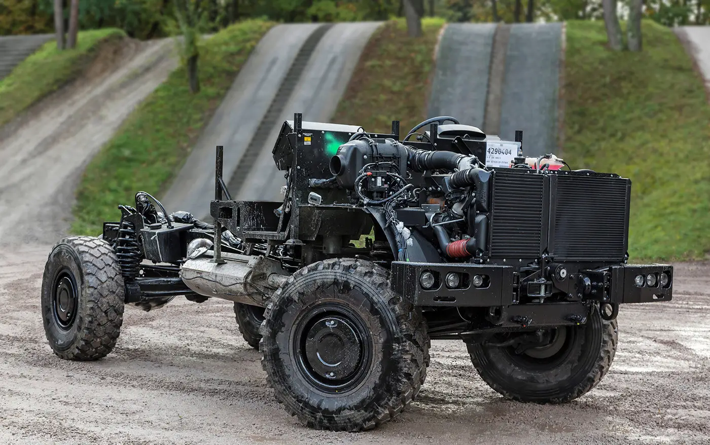 Chassis for protected bodies (FGA) - ©Daimler Truck Chassis for protected bodies (FGA) - ©Daimler Truck
