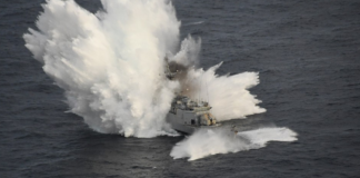 France successfully tests F21 torpedo Frankreich testet F21-Torpedo erfolgreich – ©Ministère des Armées