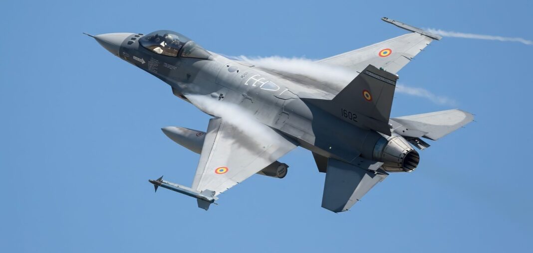 F-16-Kampfjet der rumänischen Luftstreitkräfte – ©Georg Mader