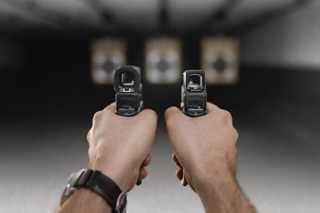 Im direkten Vergleich: Links das ACRO, rechts die neue G19 A-Cut COA. ©Glock