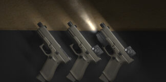 Glock Hunter Edition: New models with the certain extras Die drei neuen G45-Modelle der Hunter Edition. ©Glock