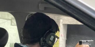 Experience: Edelweiss Adventure defense shooting competition Nicht alltäglich: Der scharfe Schuss aus einem Auto. ©Edelweiss