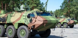 Patria: 56 additional 6×6 vehicles for Latvia ©Patria