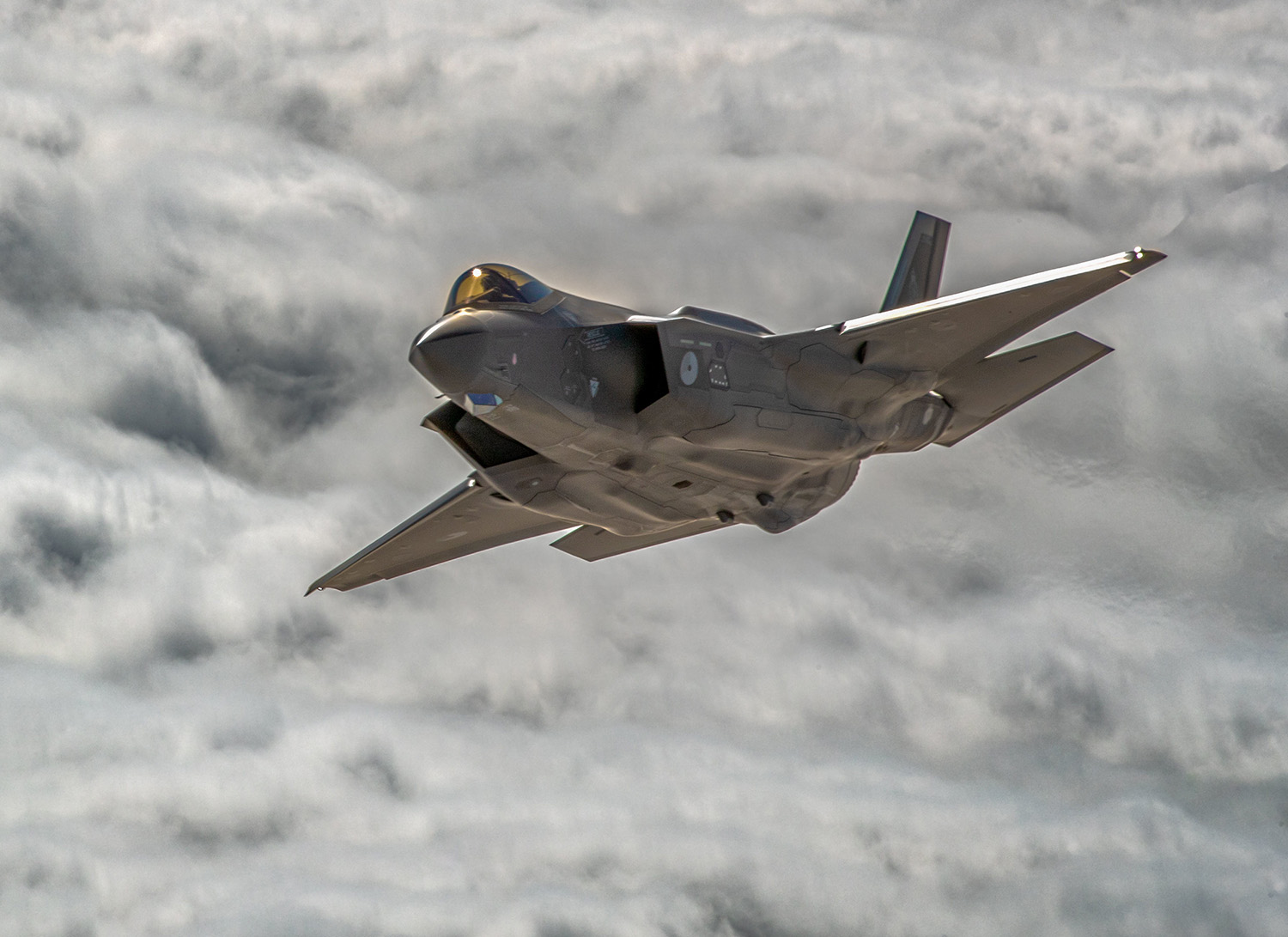 F-35-Kampfflugzeug der niederländischen Luftwaffe - ©Mediacentrum Defensie F-35-Kampfflugzeug der niederländischen Luftwaffe - ©Mediacentrum Defensie
