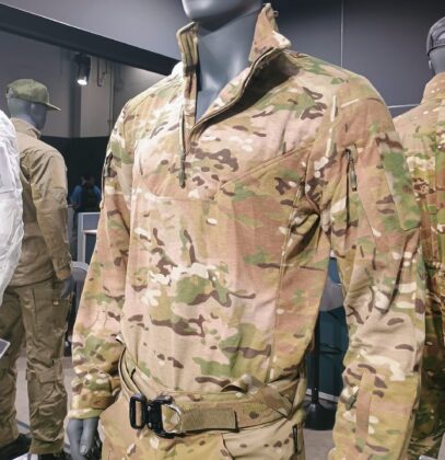 Ein erster Blick auf das Carinthia Winter Combat Shirt. ©Militär Aktuell/Bendl