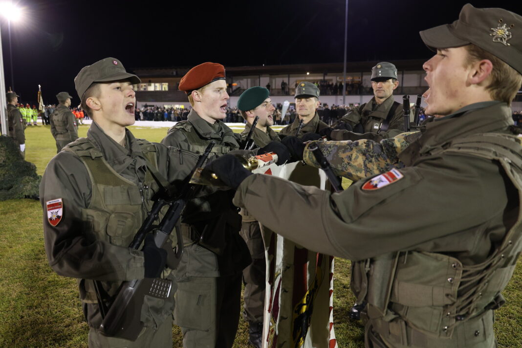 Angelobung in Zell am See – ©Bundesheer/Riedlsperger
