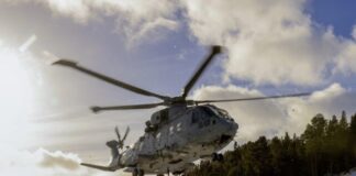 Leonardo: FOC for Royal Navy Merlin helicopter ©Leonardo