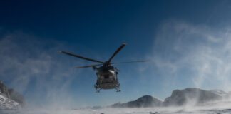 Militär Aktuell Podcast #04: Bundesheer-Hubschrauber in alpiner Mission AW169-Helikopter des Bundesheeres beim Hochgebirgslandekurs Winter 2025 – ©Sebastian Freiler