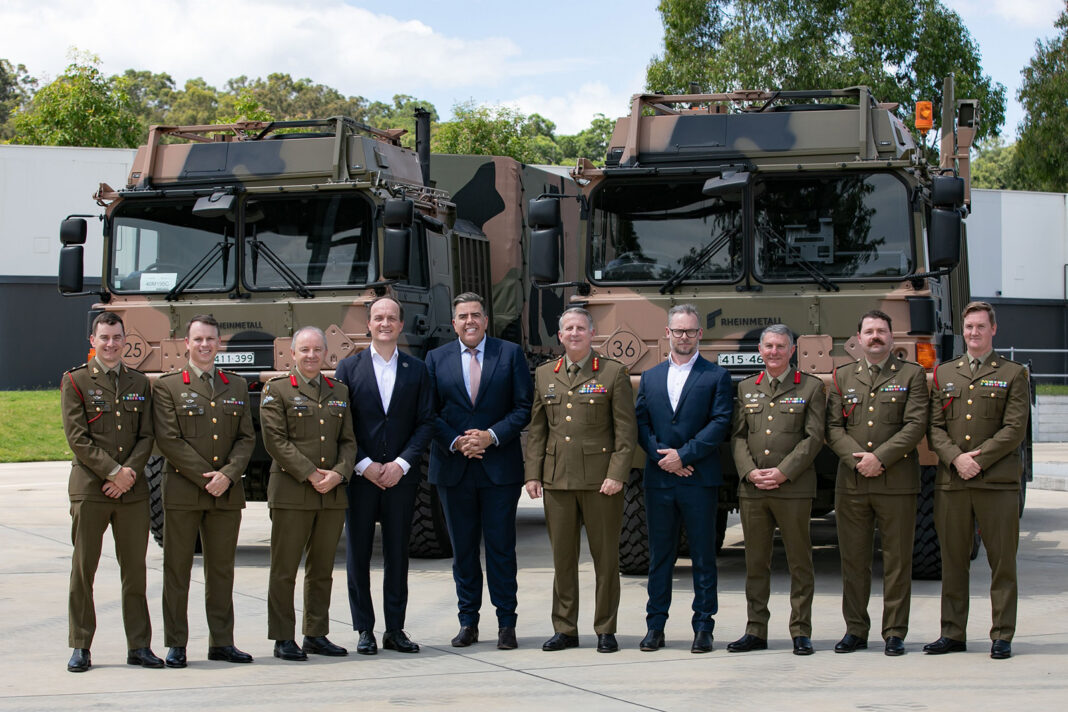 Finale HX-Übergabe an die australische Armee – ©Justin Nicholas Photography