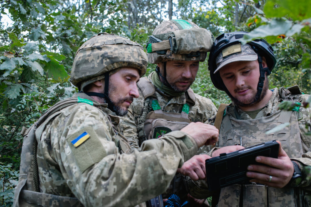 Ukrainische Soldaten in Ausbildung – ©Petro Zadorozhnyy/State Border Guard Service of Ukraine