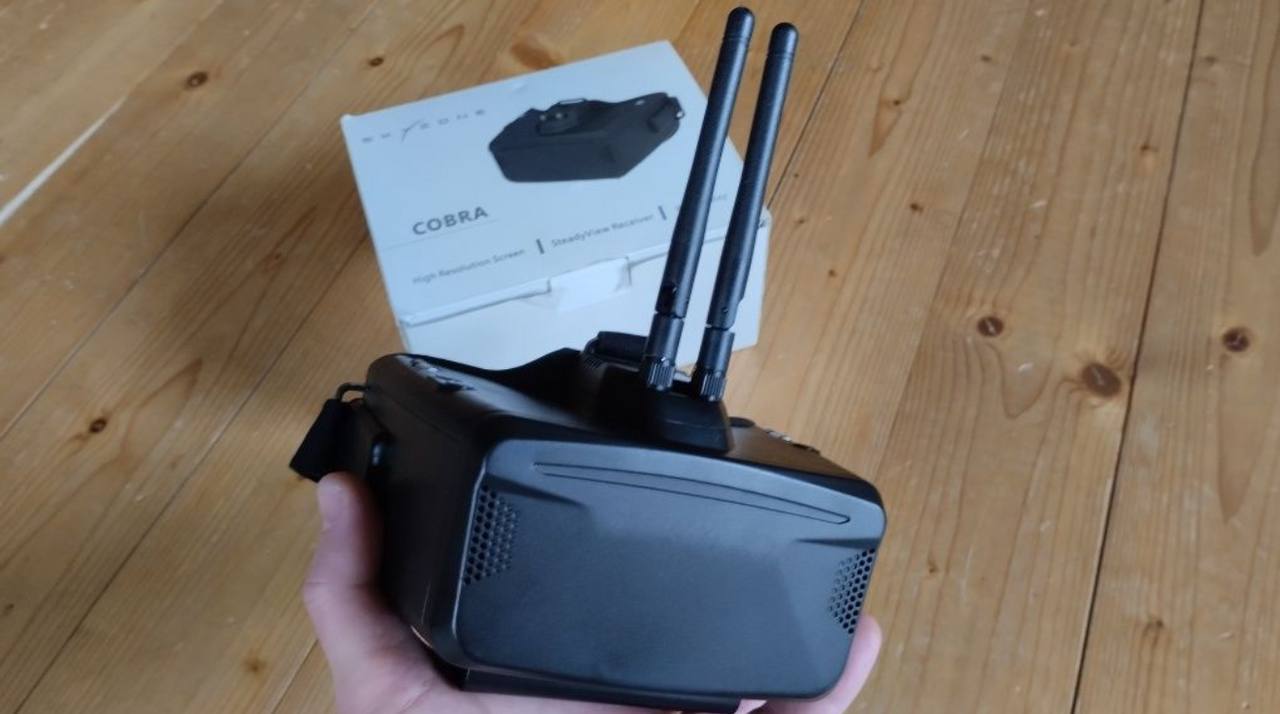 FPV drone goggles of the type Skyzone Cobra V4 - ©Archive FPV drone goggles of the type Skyzone Cobra V4 - ©Archive
