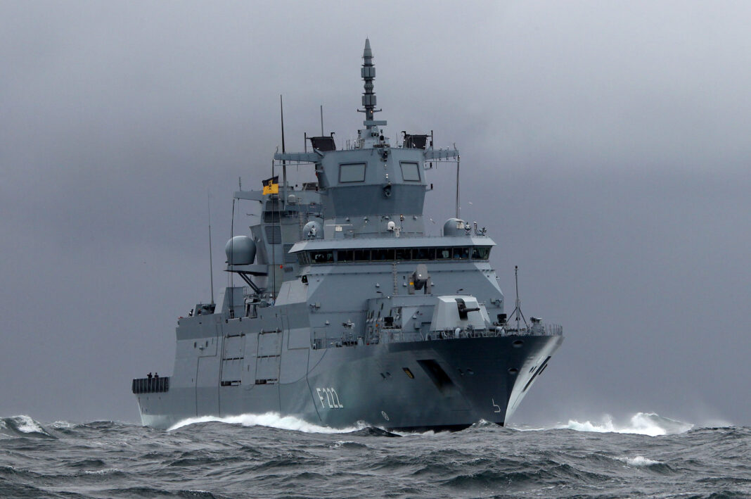 Erprobungsfahrt der Fregatte F 222 „Baden-Württemberg” – ©Bundeswehr/Vennemann