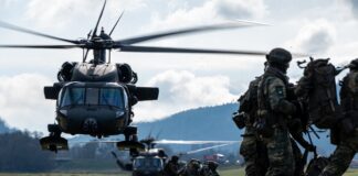 Das Jägerbataillon 25 sucht Platz zum Üben Anlandung von Black Hawk Helikopter – ©Bundesheer/Oberdorfer