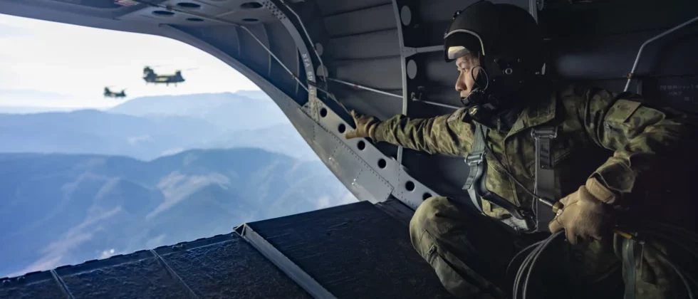 Britische und japanische Soldaten übten zusammen – ©Ministry of Defence