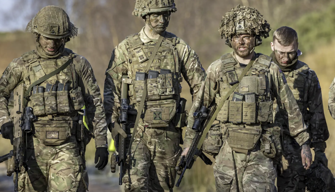 Britische Soldaten bei der Übung „Steadfast Dart” – ©British MoD
