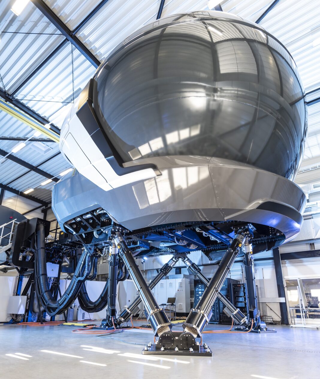 Flugsimulator für die C-390M von Embraer – ©Rheinmetall