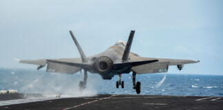 US Marine Corps passt Kampfjet-Mix an: Mehr F-35C, weniger F-35B F-35C – ©US Navy