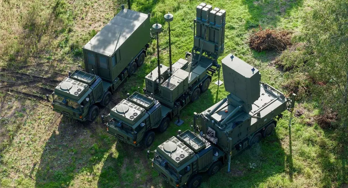 Iris-T air defense system - ©Diehl Defence