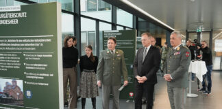 Touring exhibition on the protection of cultural assets now in Upper Austria Eröffnung Kulturgüterschutzausstellung in Oberösterreich – ©Bundesheer/Mickla