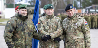 Lieutenant Colonel Malte Bolanz is the new commander of the NATO Battle Group in Lithuania Malte Bolanz ©MoD Lithuania