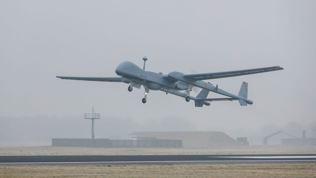 03555_c_Bundeswehr:Pötzsch Drohne German Heron TP – ©Bundeswehr/Pötzsch