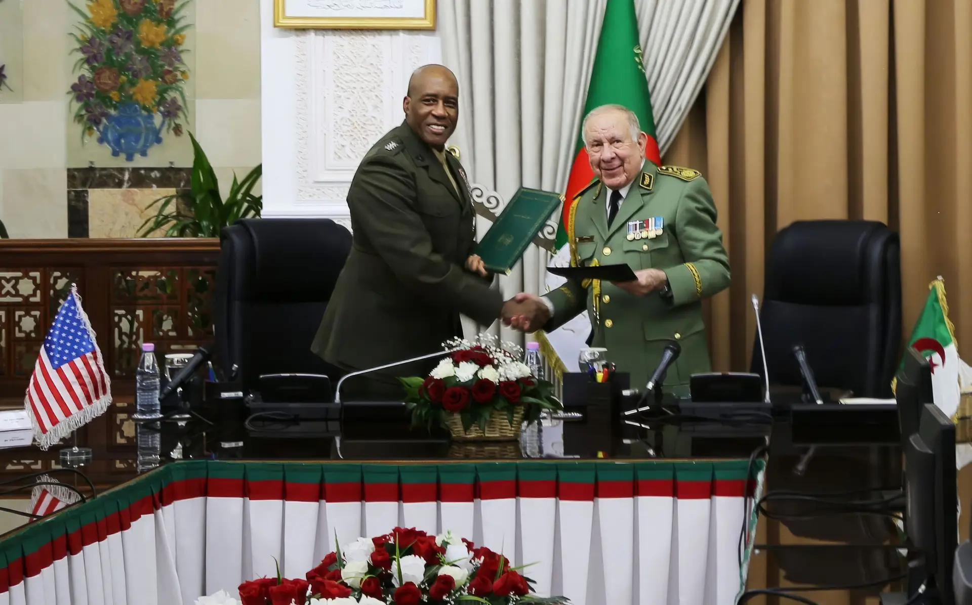 Unterzeichnung des Memorandums – ©US Africa Command