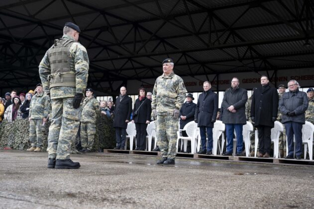 Angelobung in H&ouml;rsching &ndash; Bundesheer/Unterbuchberger