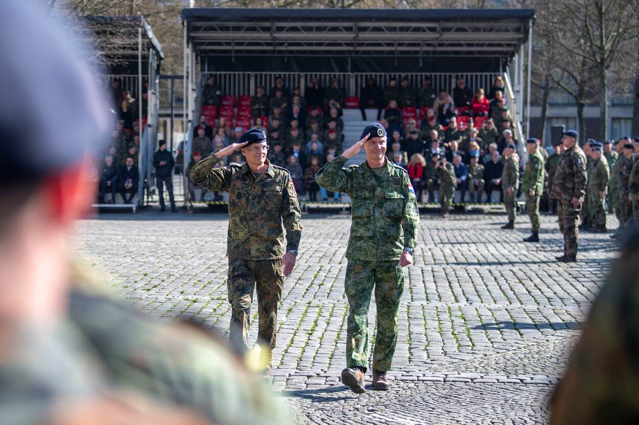 Bundeswehr: Lieutenant General Peter Mirow takes over the 1st GNC - ©Defensie.nl Bundeswehr: Lieutenant General Peter Mirow takes over the 1st GNC - ©Defensie.nl