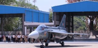 GE Aerospace liefert erstes Triebwerk für HAL Tejas Mk.1A HAL Tejas Mk.1A – ©HAL