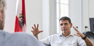 Generalleutnant Hofbauer: „Sky Shield ist keine Raketenabwehr“ Generalleutnant Bruno Hofbauer – ©Petra Rautenstrauch