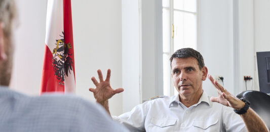 Generalleutnant Bruno Hofbauer – ©Petra Rautenstrauch