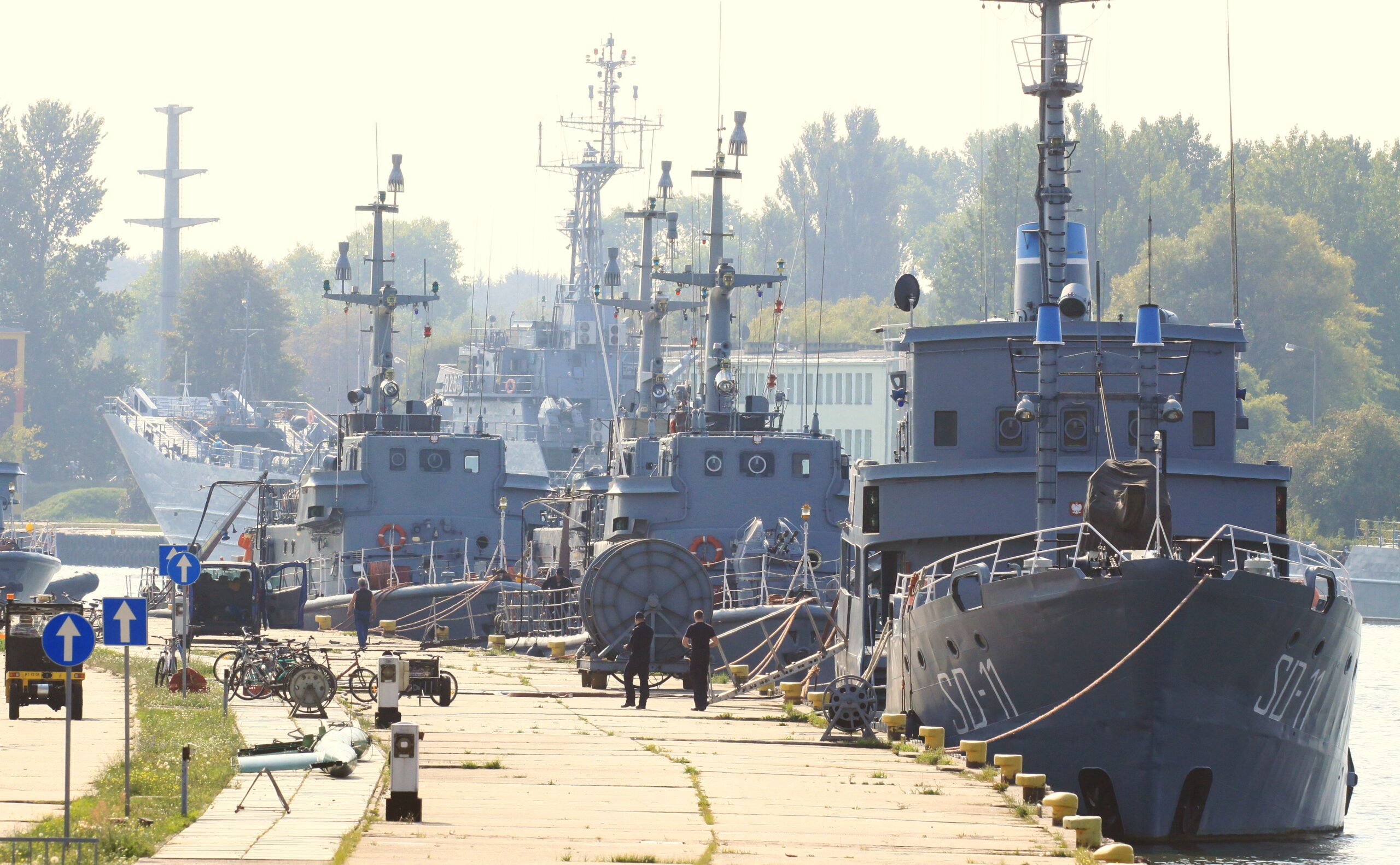 Schiffe der polnischen Marine – ©Georg Mader Schiffe der polnischen Marine – ©Georg Mader