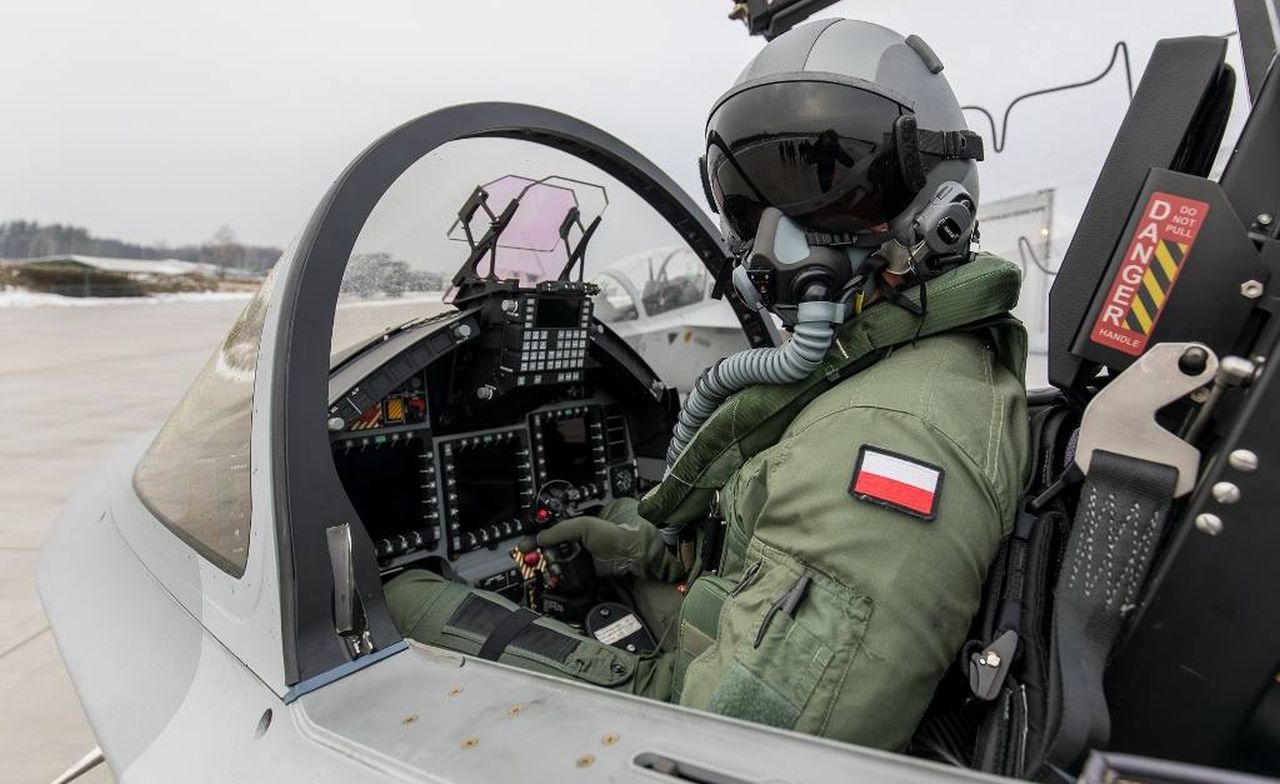 M-346 der polnischen Luftwaffe – ©MoD Poland M-346 der polnischen Luftwaffe – ©MoD Poland